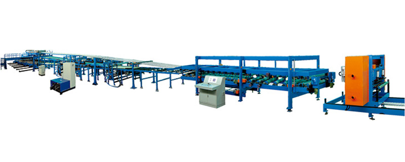 Линия для производства сэндвич панелей EPS/ минеральная вата